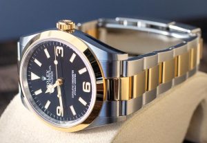 The Two-Tone Luxury Replica Rolex Explorer Ref. 124273 Watches